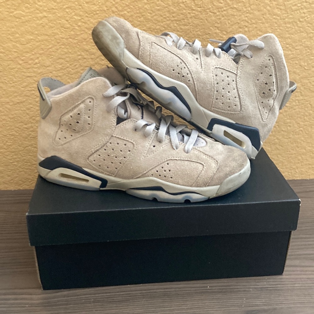Air Jordan 6 retro magnet /college navy 7Y